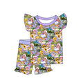 Strawberry Fields 2-Piece Flutter PJ Set