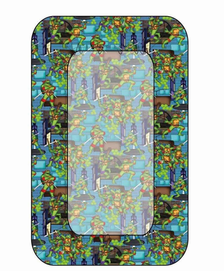 Sewer Squad Twin Sheet